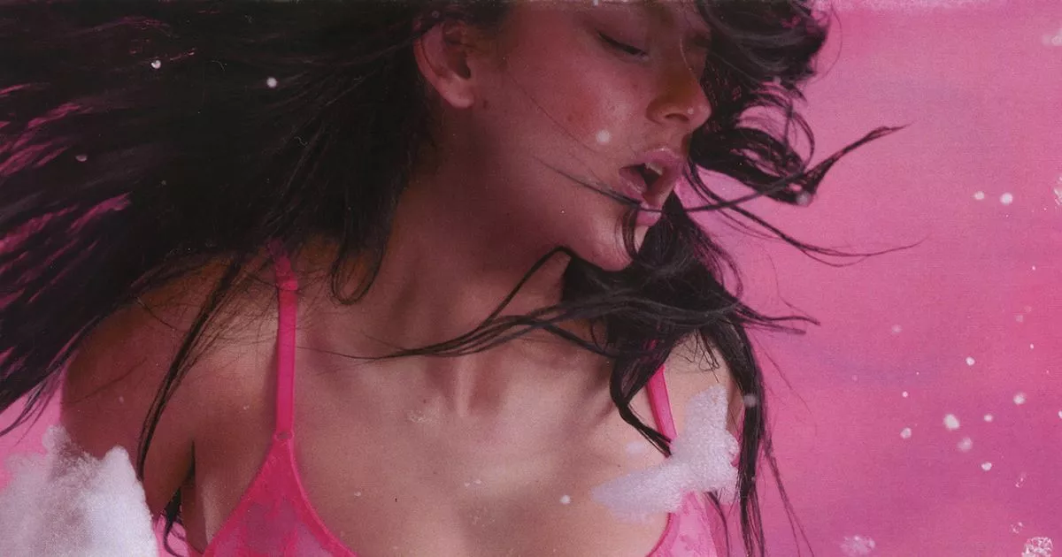 Charli XCX's Steamy Photoshoot: Lace Lingerie and Sudsy Fun!