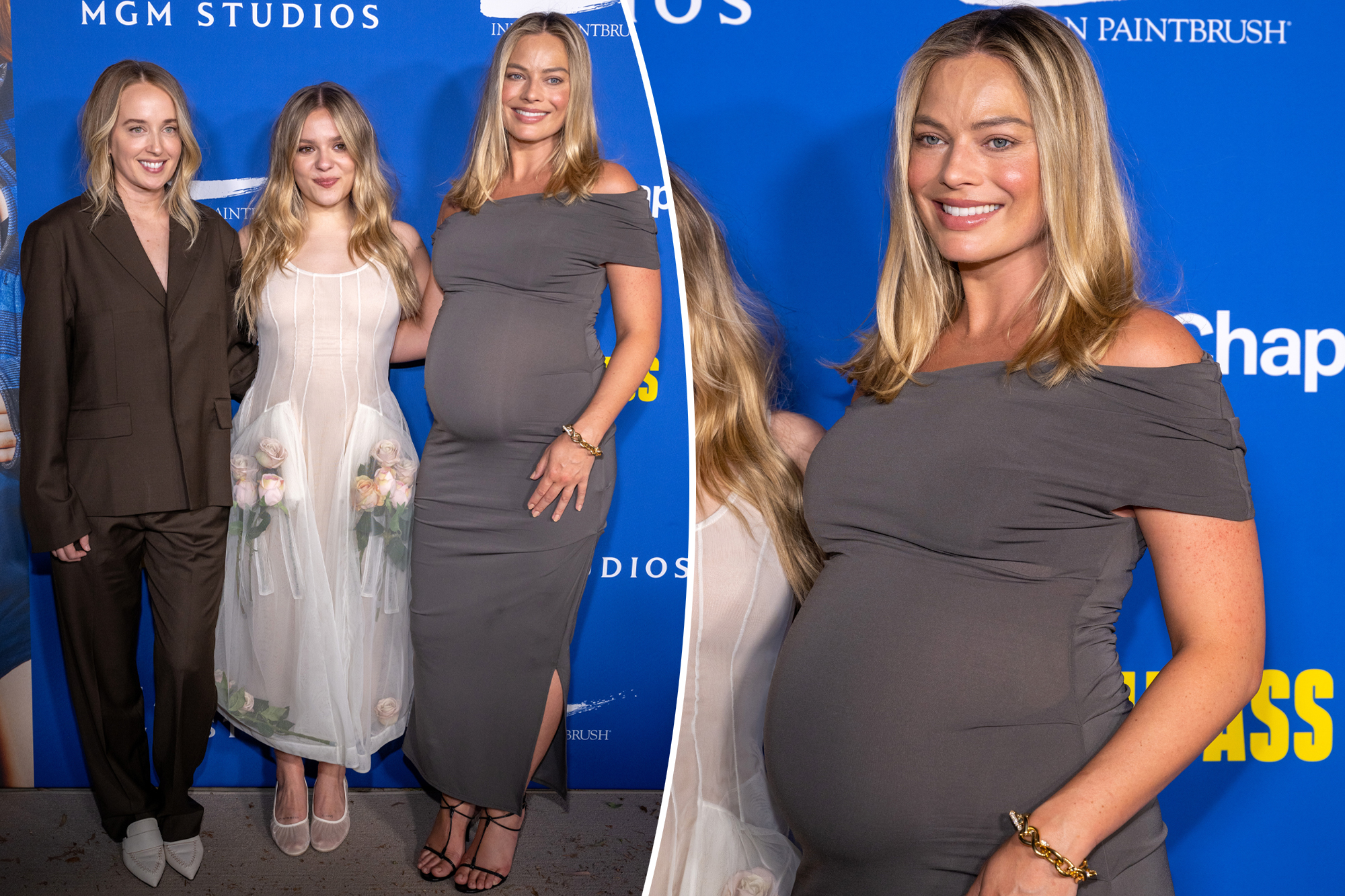 Margot Robbie's Baby Bump Steals the Show At The Red Carpet