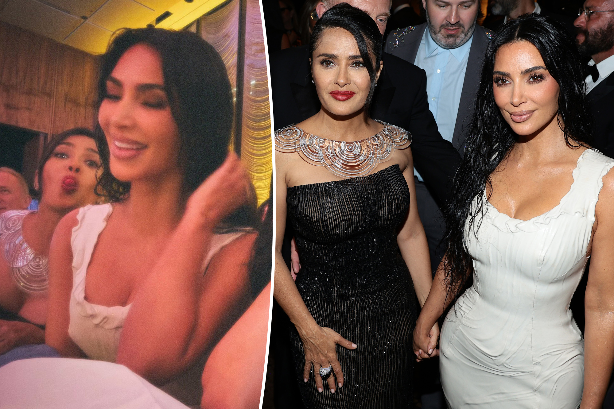 Salma Hayek Photobombs Kim Kardashian at NYFW - Who Cares?