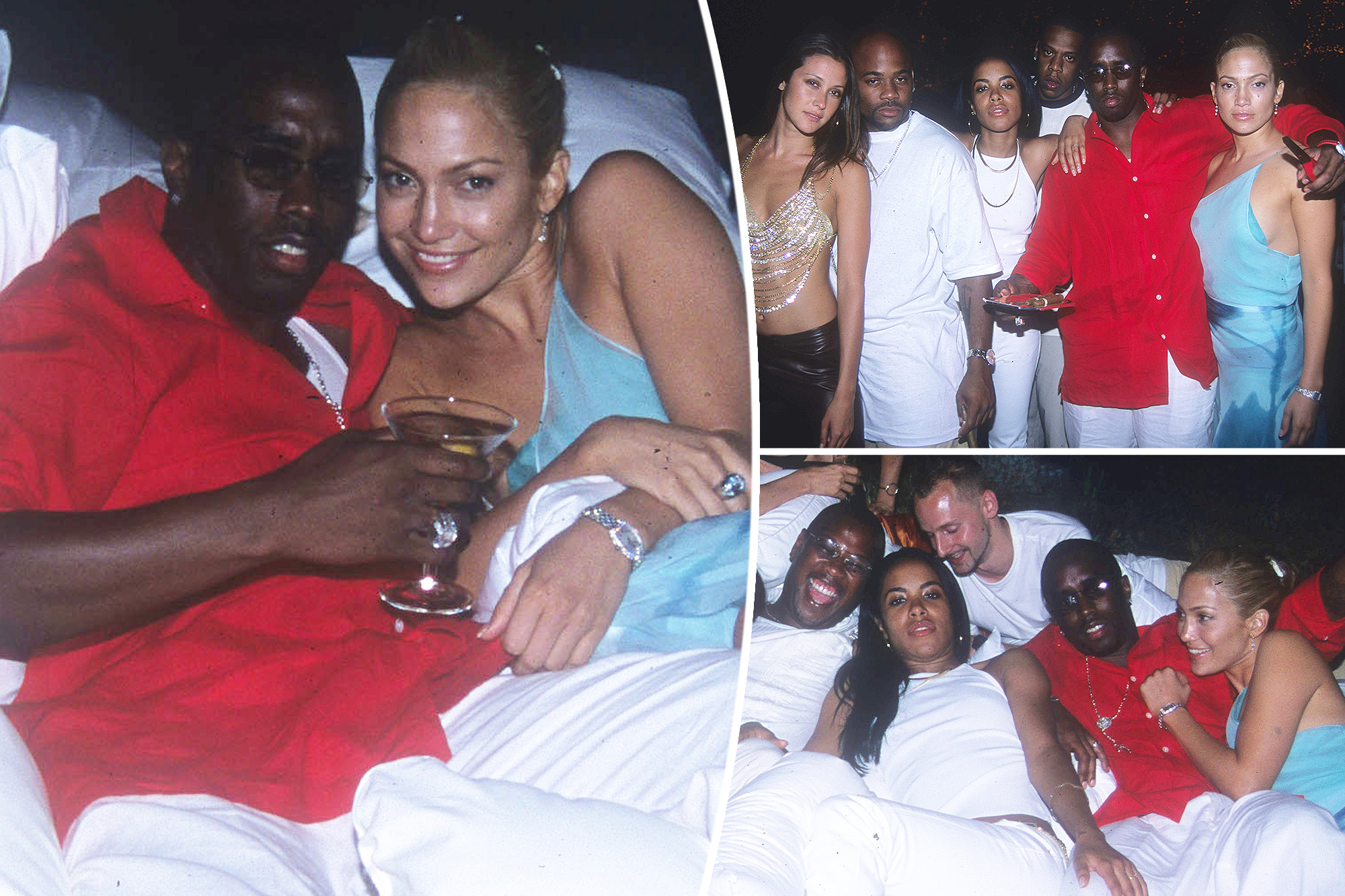 Jennifer Lopez and Diddy's Throwback Party Pics Spark Controversy