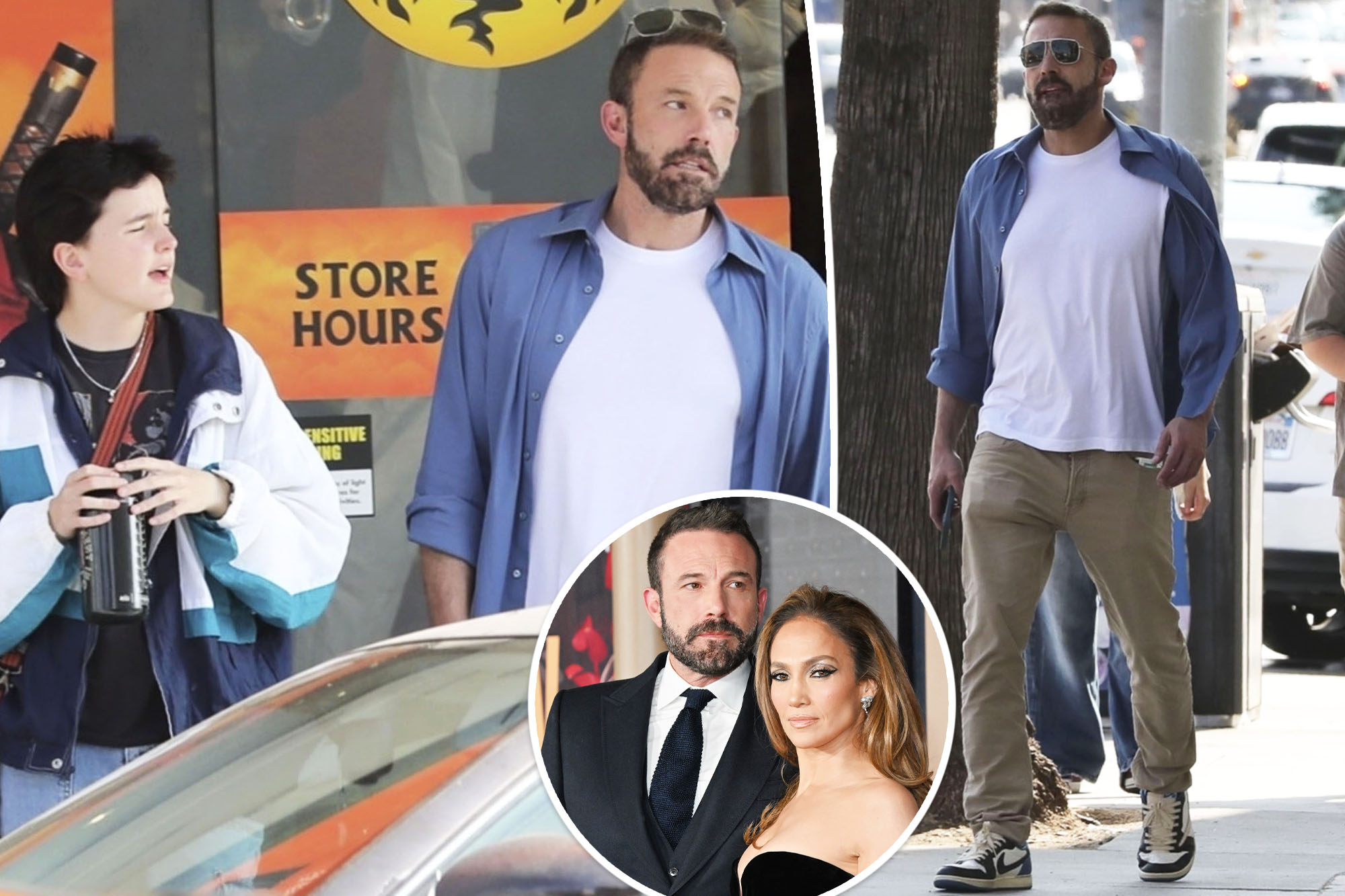 Ben Affleck and Seraphina's Halloween Costume Shopping Adventure