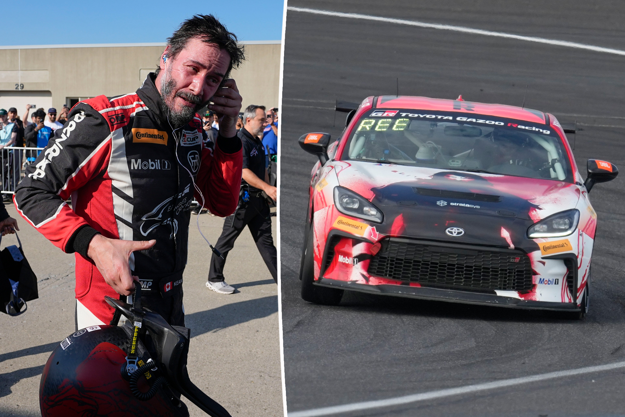 Keanu Reeves' Heart-Pounding Racing Debut: A Close Call at Indianapolis Motor Speedway