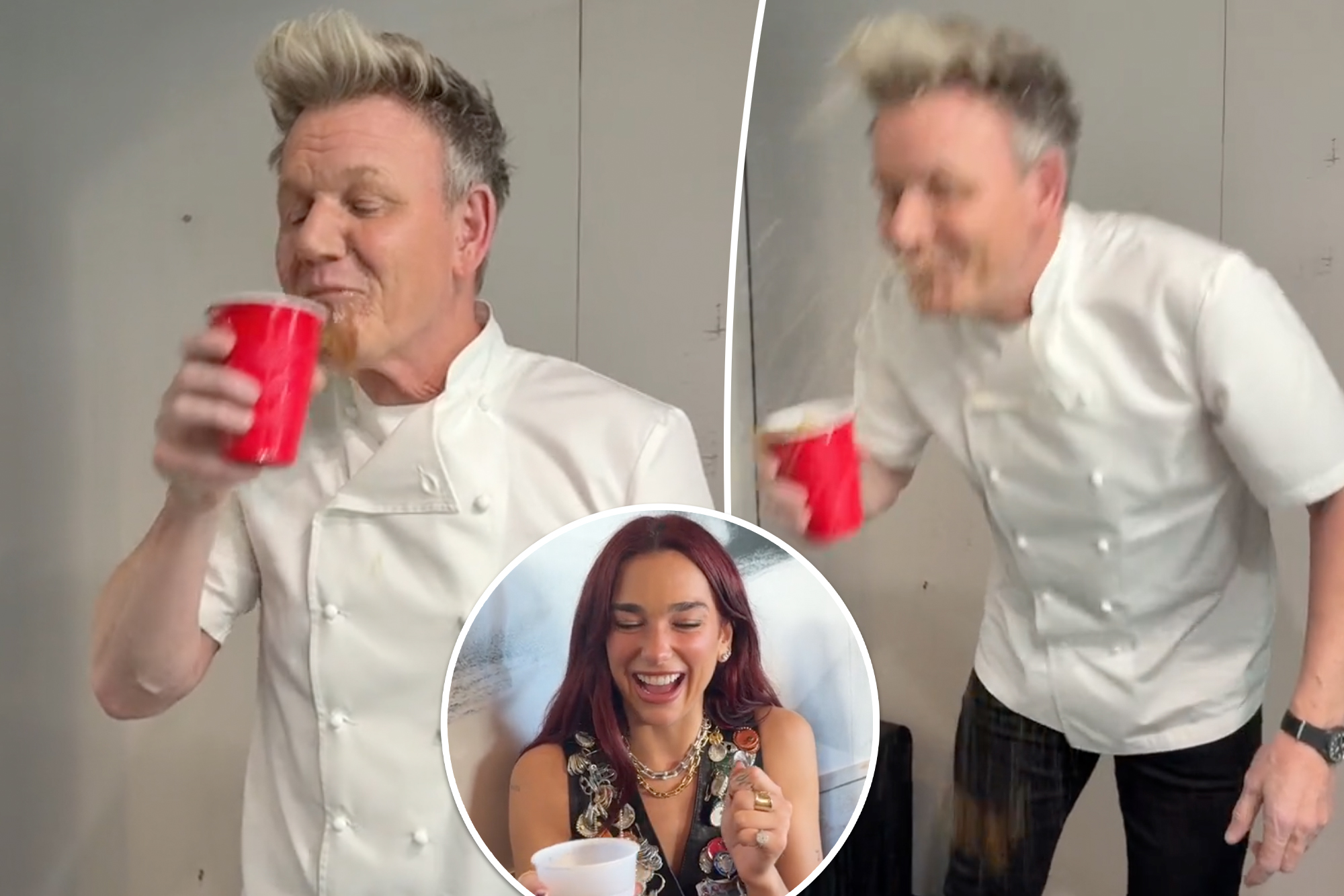 Dua Lipa's Spicy Pickle-Infused Diet Coke Recipe Sparks Controversy - Gordon Ramsay's Hilarious Reaction Goes Viral!